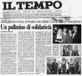 Articolo da Il Tempo, Gala delle Margherite 2001