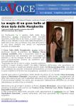 Articolo da La Voce, Gala delle Margherite 2009