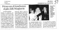 Articolo da Il Messaggero, Gala delle Margherite 2006